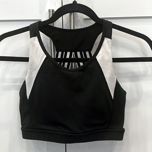 Mono B Black and White Sports Bra